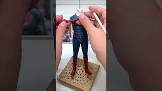 Clay Sculpture ：Crafting Supermans Legendary Portrait [upl. by Blumenthal]