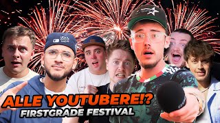 MØDTE ALLE YOUTUBERE TIL FIRSTGRADE FESTIVAL [upl. by Athena]