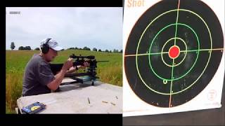 Ruger American 22 250 Shooting and Sight In [upl. by Libnah]