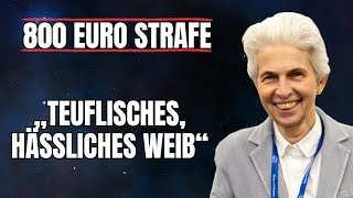 StrackZimmermann „teuflisches hässliches Weib“ gennannt – 800 Euro Strafe [upl. by Saxon]