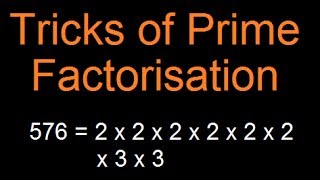 Finding Square roots using prime factors [upl. by Dranyar251]