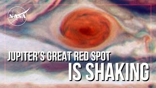 Jupiter’s Great Red Spot Is Shaking [upl. by Xyno]