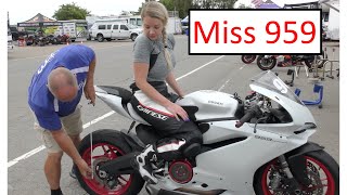 2 Clicks Out Miss 959 Panigale Suspension Setup Intro [upl. by Genovera]