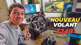 JAI REÇU UN NOUVEAU VOLANT POUR FARMING  T 248 Thrustmaster [upl. by Cornwell540]