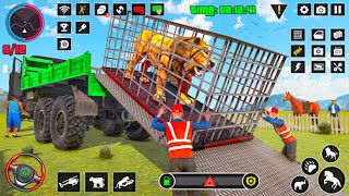 🦁 wild animal zoo transporter 3d truck driving 🦓 wild animal zoo transporter 3d truck driving game 🛻 [upl. by Dincolo]