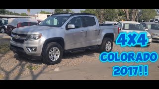 4X4 CHEVROLET COLORADO DOBLE CABINA 2017 [upl. by Anaile]