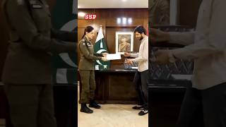 SSP Anoosh Masood Police OFFICER sspanoosh sspanooshmasood shorts ytshorts viralshorts [upl. by Enaid]