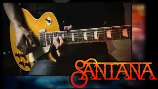 Carlos Santana  Europa  Guitar cover [upl. by Anahahs]