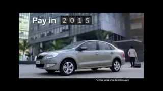 SKODA Rapid Offer  Buy now Pay in 2015 [upl. by Alyakem]