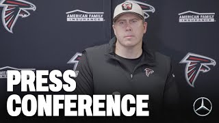 Arthur Smith amp Desmond Ridder postgame press conference  Atlanta Falcons vs New Orleans Saints [upl. by Grodin]