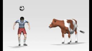 Cow 3D Animation  3D Studio Max [upl. by Marilee698]