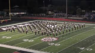 4K panzoom Kenton Ridge HS Cougar Band  Halftime USA 2024 [upl. by Aimac]