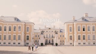 Rundale Palace Latvia  4K 35mm Anamorphic Film Emulation [upl. by Khanna]