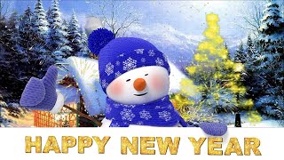 The Cutest Snowman Wish You a Happy New Year 2024 [upl. by Unam321]