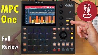 AKAI MPC ONE Review and full workflow tutorial  Comparison to MPC Live [upl. by Auburta]