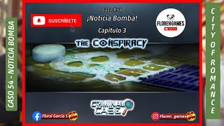 💣🧨▶ Criminal case 【LA CONSPIRACION】  Caso 54  ❝¡Noticia bomba❞ 34 ◀🧨💣 [upl. by Biegel]