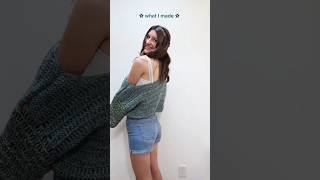 Tutorial is on my Channel ✿ crochetsweater crochetclothes crochettutorial crochettops [upl. by Harold]