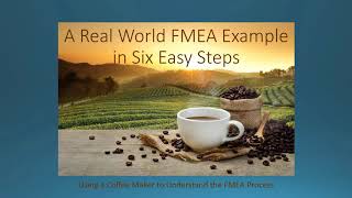 A Real World FMEA Example in 6 Easy Steps [upl. by Adnilahs]