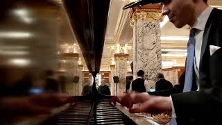 Olly Mux Trio at Brasserie Zedel  Almost Like Being in Love [upl. by Lyrad]