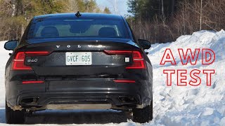 2020 Volvo S60 Polestar Engineered AWD DEMONSTRATED SLOMO launches with T8  ELECTRIC REAR AXLE [upl. by Ettezoj249]