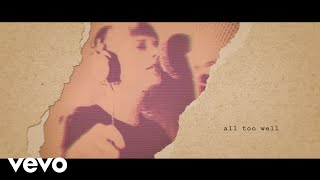 All Too Well 10 Minute Version Taylors Version From The Vault Lyric Video [upl. by Ardnasela28]