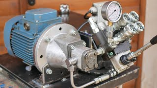 Making Hydraulic Power Unit [upl. by Arej]