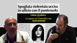 CARLO LUCARELLI presenta quotLA RAGAZZA CON LOMBRELLINO ROSAquot di IGOR PATRUNO [upl. by Par]