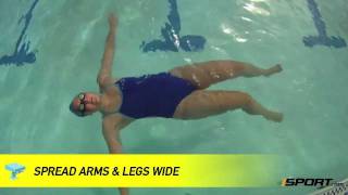 How to Float for Beginning Swimmers [upl. by Gladys770]