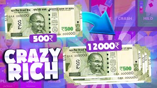 I DEPOSITED ₹500 AND LEFT WITH CRAZY SESSION [upl. by Nasah]