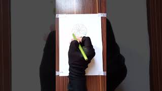 How to draw a flower step by step with pencilflowersrose [upl. by Donni]