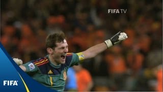 Iker Casillas on Netherlands vs Spain  2010 FIFA World Cup Final [upl. by Aneekal]