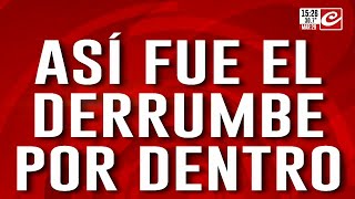 Tragedia en Villa Gesell así fue el derrumbe por dentro [upl. by Umberto]