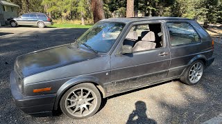 Turbo MK2 VW Golf GTI 2 Step Testing and Ignition coil replacement [upl. by Kinson141]