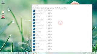 Windows 10 Taskleiste  Symbole ein oder ausblenden [upl. by Cramer]