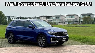 I spent 3 days with the 2024 Volkswagen Touareg RLine 30 V6 Is it a good SUV buy  Vlog Drive [upl. by Oilejor]