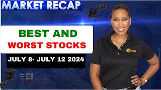 Best and worst stocks July 8July 12 2024 [upl. by Emoraj]