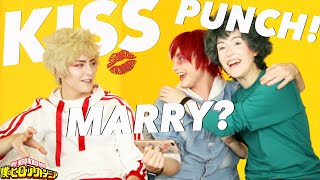 Kiss Marry Punch TodoBakuDeku  MY HERO ACADEMIA BNHA [upl. by Delmar]