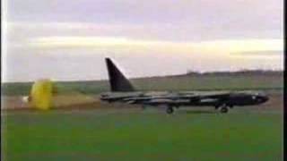 B 52 Landing at Duxford [upl. by Oiluj]