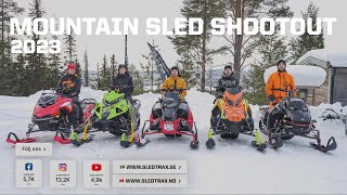 MOUNTAIN SLED SHOOTOUT 2023  WHICH IS THE BEST SLED ENGLISH SUBTITLES [upl. by Jurdi340]