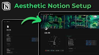 How to make your Notion dashboard more aesthetic like way more [upl. by Pich]