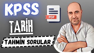 KPSS 2024 TARiH ÇIKABİLECEK TAHMİN SORULAR [upl. by Notnarb728]