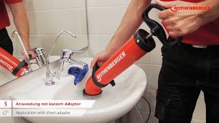 ROPUMP SUPER PLUS Force Pump Cleaner  SaugDruckreiniger für Rohre [upl. by Aldarcie]