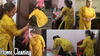 🌺Punjabi House cleaning 🌺 ਅੱਜ ਮੈਂ ਬੁਹਤ ਲੇਟ ਹੋ ਗਈਂ ਮੇਰੇ ਸਾਰੇ ਕੰਮ ਲੇਟ ਹੋ ਗਏ।। [upl. by Harolda]