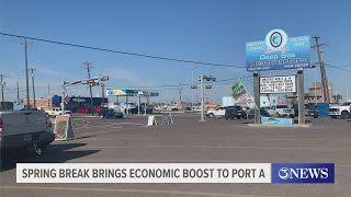 Spring Break to bring economic boost to Port Aransas [upl. by Rekoob]