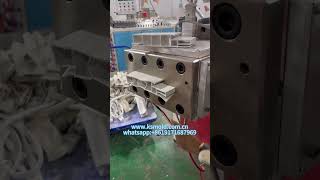 KSMOLD 200mm PVC door frame extrusion tool mold mould pvc door doorframe [upl. by Drawdesemaj625]