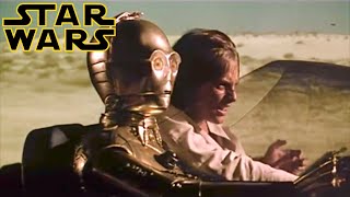 Star Wars IV “Luke amp C3PO Search For R2D2” Deleted  Extended Scenes [upl. by Joao]