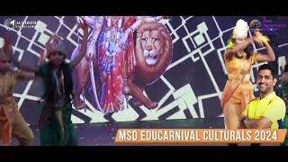 INTRO  AIGIRI NANDHINI  MSD EDUCARNIVAL CULTURAL 24 [upl. by Iemaj]