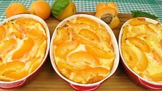 Клафути с абрикосами Легкий и нежный пирог  Klafuti with apricots Easy and gentle cake [upl. by Dolan]