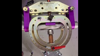 Control weld distortion amp olet alignment Threadolet welding setup using the AngleRite® Clamp [upl. by Sigismondo324]