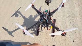 How to operate S500 Drone with APM Flight controller using Flysky fsi6x Radio Transmitter [upl. by Aciraj]